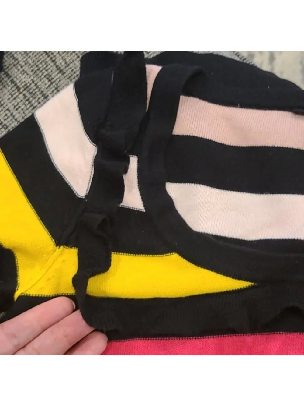 Sonia Rykiel For H&M multicolored knit sweater